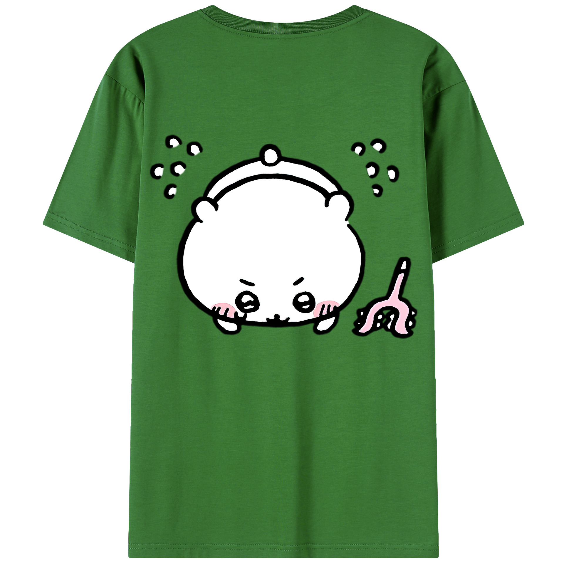 （画像用） ちいかわ ちいかわ Chii-kawa chiikawa レディース半袖Tシャツ(バックプリント)